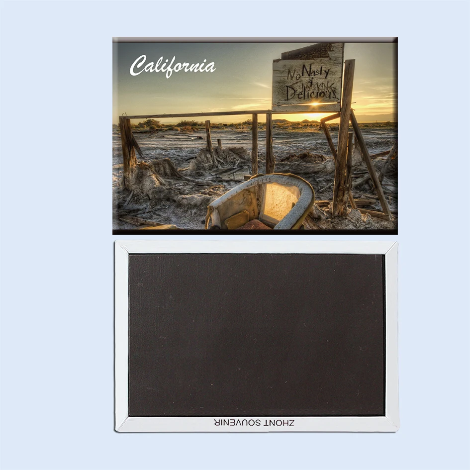 

California sunrise desert Travel souvenirs 22776 Creative refrigerator gifts for friends