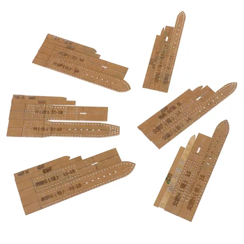 

Special Design Transparent Acrylic Watch Strap Band Stencil Template DIY Leather Craft Tool