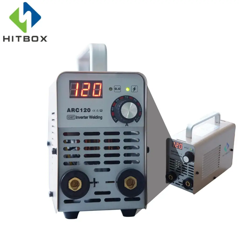 HITBOX Inverter Welding Machine 220V Small Size Welder For Home Use 120A Mini ARC120 MMA Welding Tools HITBOX Inverter Welding Machine 220V Small Size Welder For Home Use 120A Mini ARC120 MMA Welding Tools