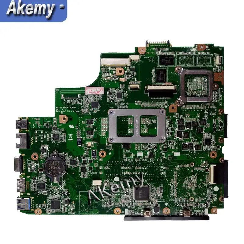 Akemy K43SJ материнская плата для ноутбука For Asus X43S A43S K43S A83S A84S K43SV 100% ОК 1 Гб