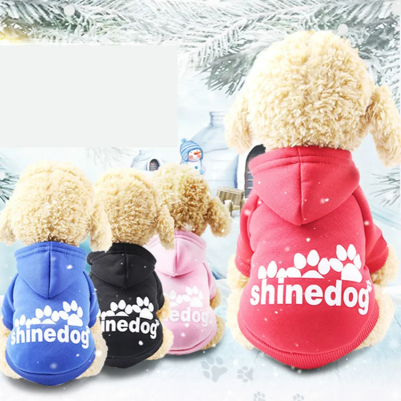 

Warm Dog Clothes for Small Dogs Winter Cotton Pet Clothing Coat Jacket Coat Soft Puppy Clothes Pet Dog Hoodie Sweatshirt