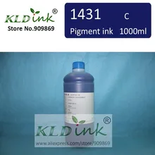 [КЛД чернила] 1 шт. x 1000 мл Совместимость BCI1431 BCI-1431C голубой пигментные чернила для W6200 W6400 большой формат принтер
