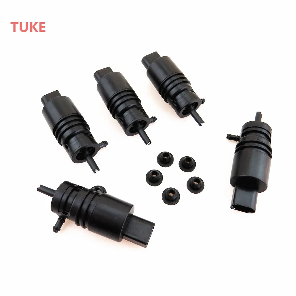 RWSYPL New Qty 5 Car Windshield Nozzle Pump Motor For A8 A5 A6 A4 TT Golf Polo Passat Beetle Caddy 1T0 955 651 1T0955651 RWSYPL New Qty 5 Car Windshield Nozzle Pump Motor For A8 A5 A6 A4 TT Golf Polo Passat Beetle Caddy 1T0 955 651 1T0955651