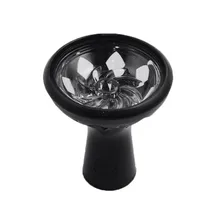 1 шт чаша для кальяна со стеклянной пластиной