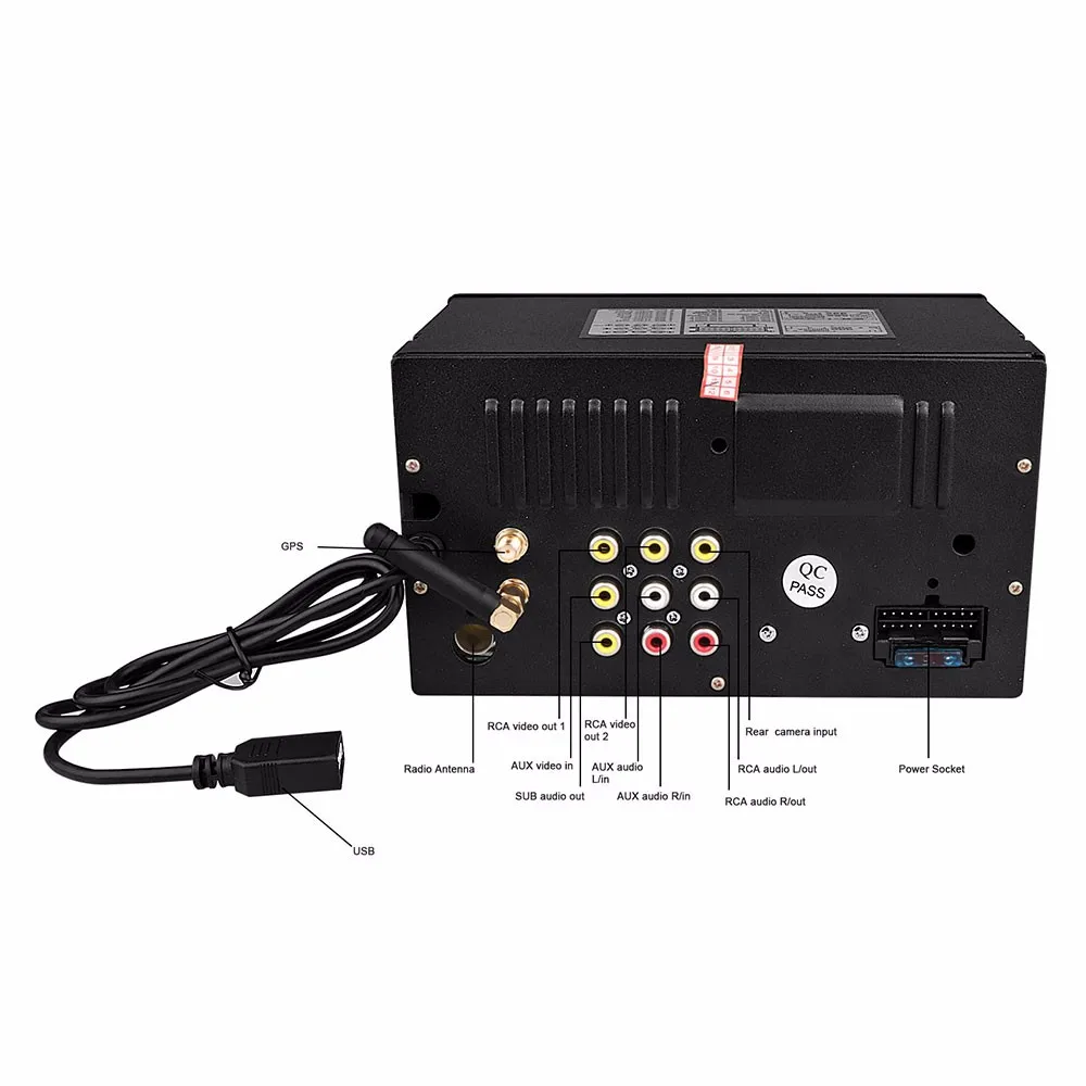 Top HD 1024*600 Screen 2 DIN Car GPS Radio Stereo Player 7" Android 5.1 Quad core 1.6GHz ROM 16G with 3G WIFI USB Rear Camera 10 Top HD 1024*600 Screen 2 DIN Car GPS Radio Stereo Player 7" Android 5.1 Quad core 1.6GHz ROM 16G with 3G WIFI USB Rear Camera 10