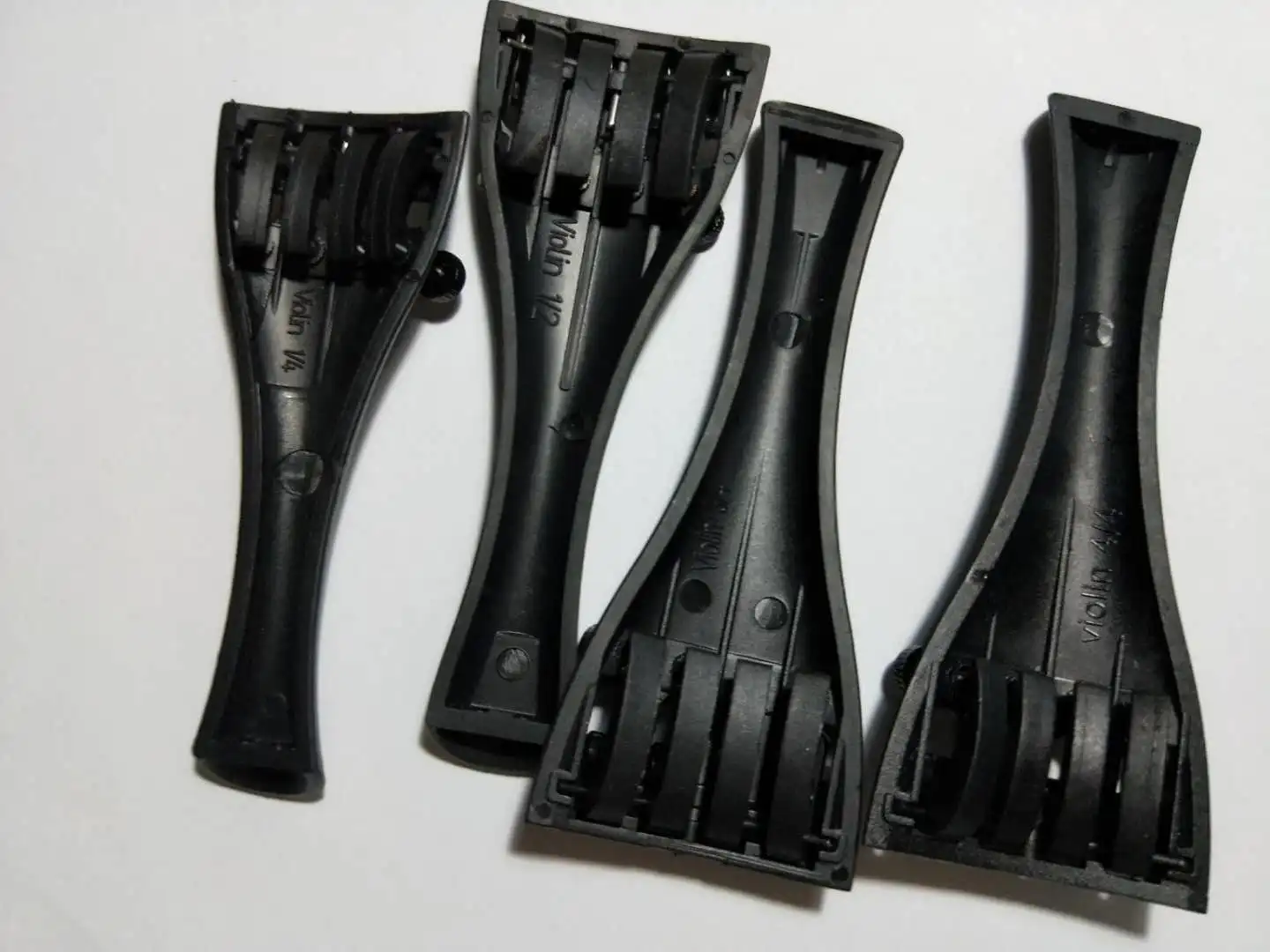 40 PCs Quality Carbon Fiber Violin Tail Piece with String Adjusters Fiddle Parts 10pcs Each Size From 1/4 1/2 3/4 To 4/4 40 PCs Quality Carbon Fiber Violin Tail Piece with String Adjusters Fiddle Parts 10pcs Each Size From 1/4 1/2 3/4 To 4/4