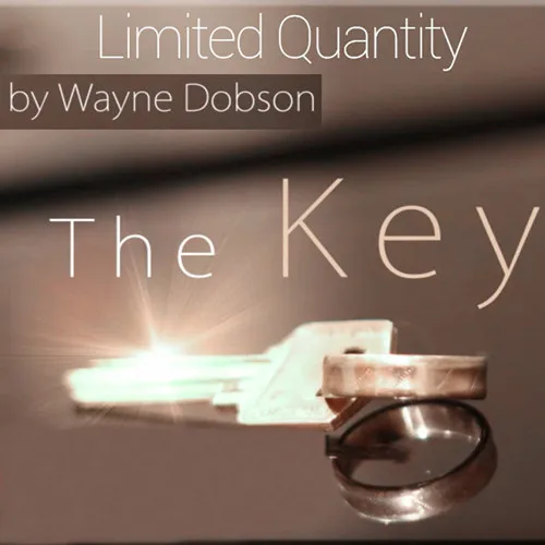 Ключ от Wayne Dobson (Gimmicks и онлайн инструкции)-серебро волшебные трюки иллюзии веселье