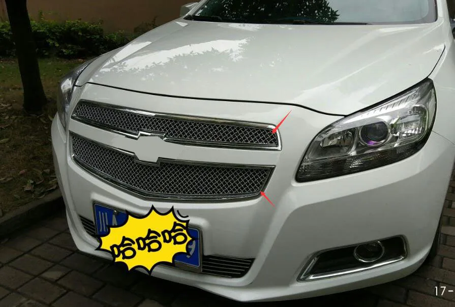 For Chevrolet Malibu 2012 2015 Honeycomb Front grill grille grid insert ...