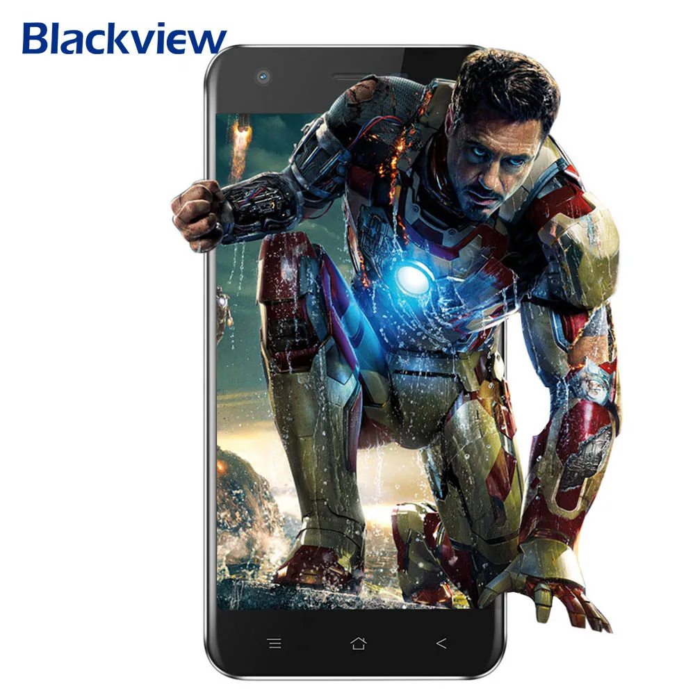Blackview A7 Android 7 0 MTK6580A 4 ядра 5 &quotHD 16:9 ips Экран 1 ГБ + 8 0.3MP 5MP двойной сзади камеры Bluetooth 3g