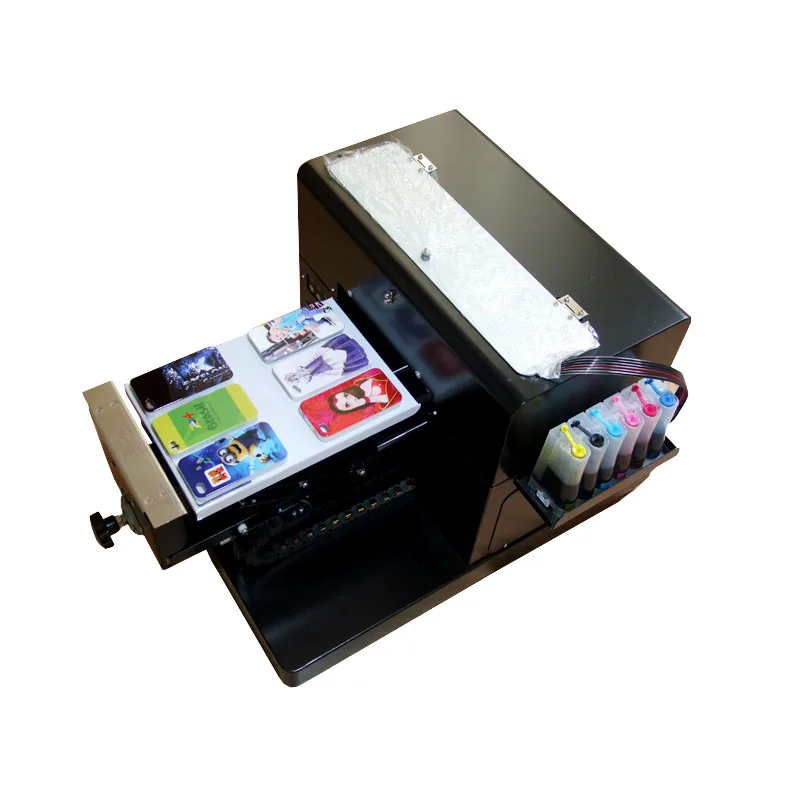 Add to CompareShare Portable mini Flatbed uv leather tshirt phone case printer a3 size