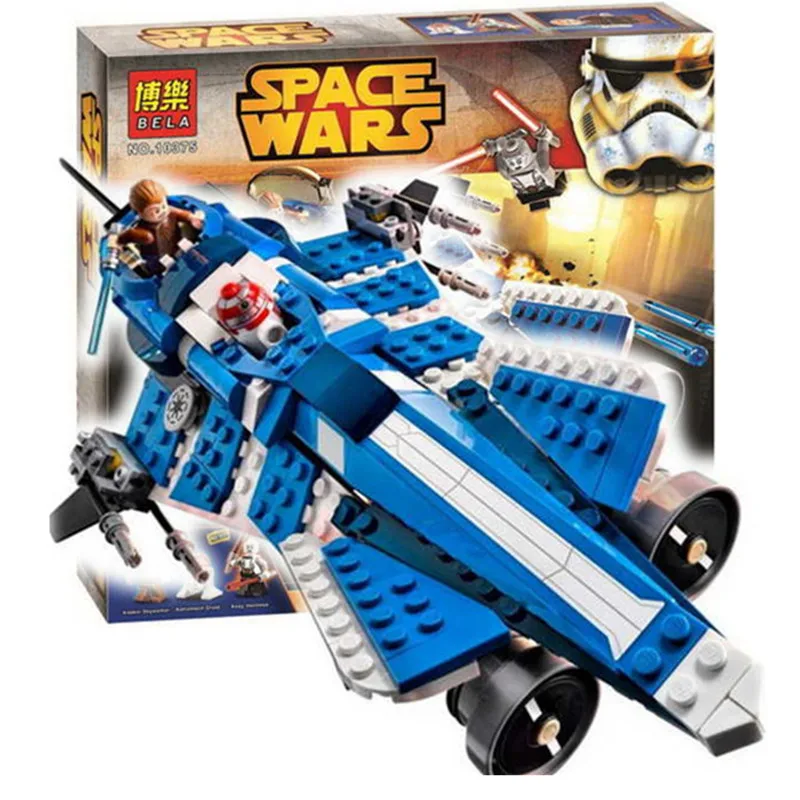 Bela Star Wars Anakins Custom Jedi Starfighter Building Block Set Asajj Ventress Minifigures Kids Toys font