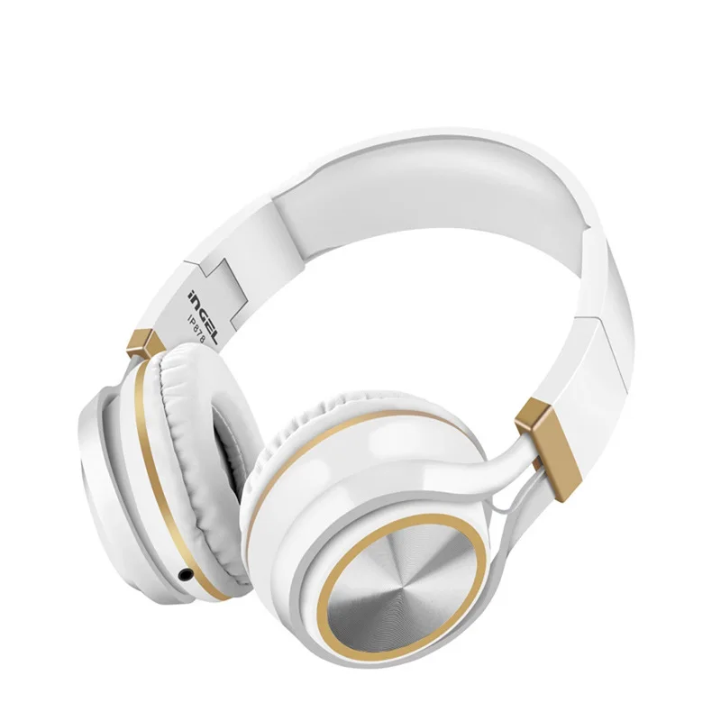 Günstige New Wired Kopfhörer Mit Mikrofon Über Ohr Headsets Bass HiFi Sound Musik Stereo Kopfhörer Für iPhone Xiaomi Sony Huawei PC