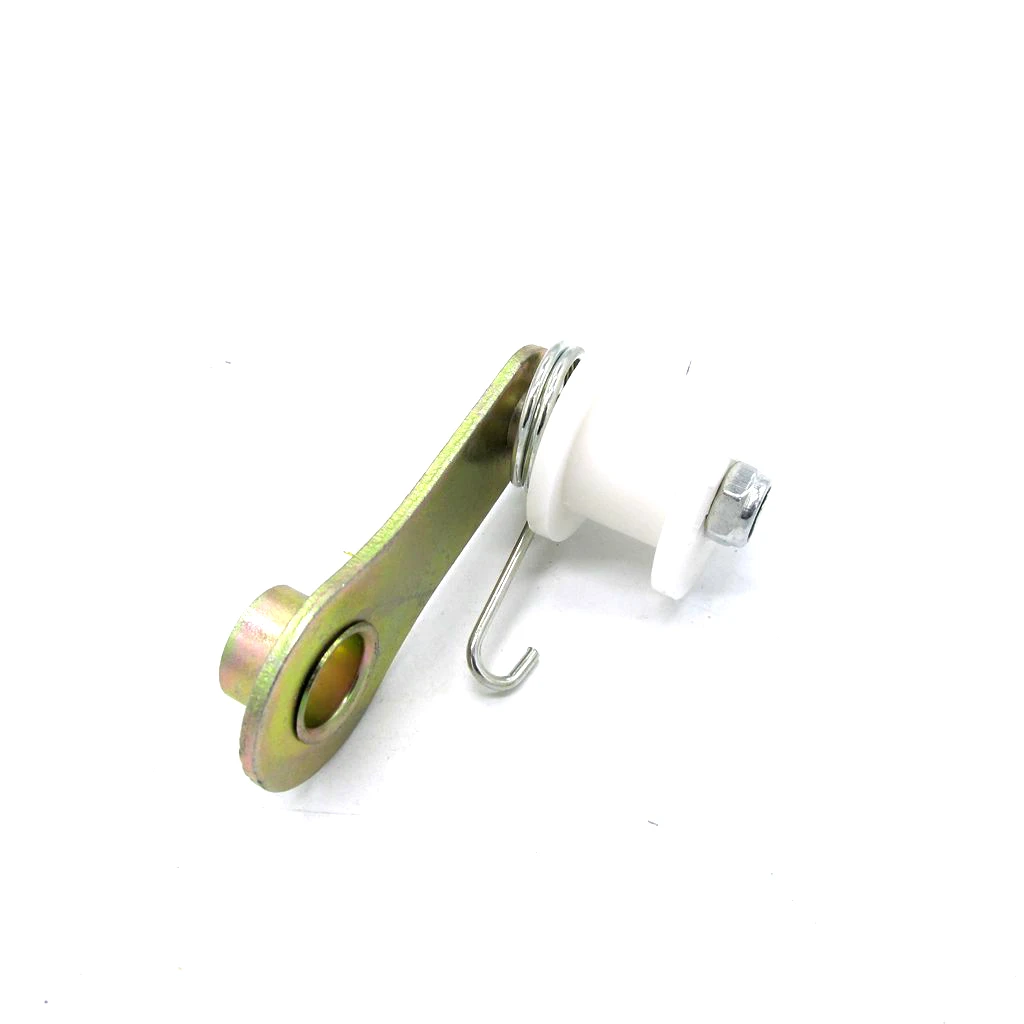Motorcycle Spring Roller Wheel Adjuster Chain Tensioner Guide Slider for 110cc 125cc 140cc Pit Dirt Bike Chain Tensioner Roller