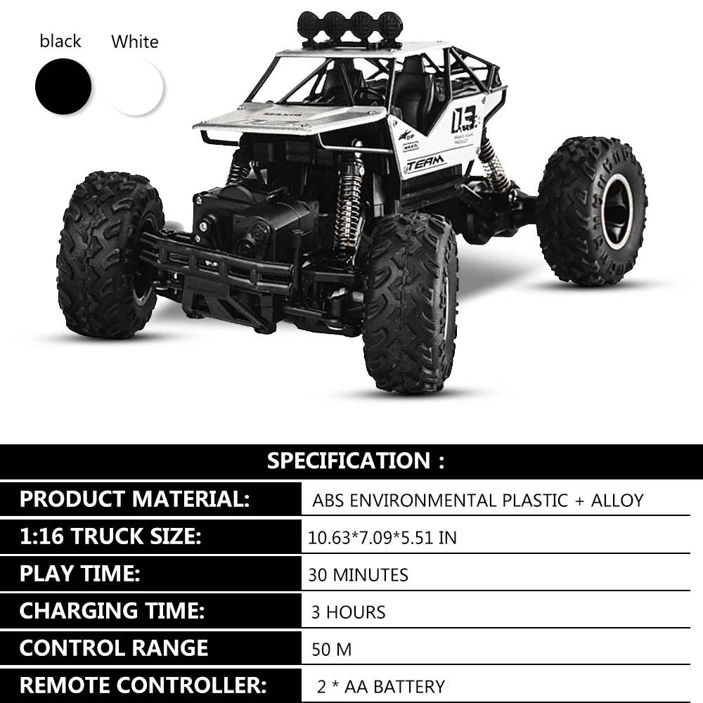 Дропшиппинг RC автомобиль 1/16 4WD рок сканеры привод автомобиля двойной привод двигателей Автомобиль Дистанционное управление Модель автомобиля игрушка