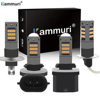 

KAMMURI H1 H3 LED h27w2 h27w/2 LED Bulb h21 h27w 880 881 h27w1 h27w/1 Car led fog lights lamp car DRL daytime running lights 12V