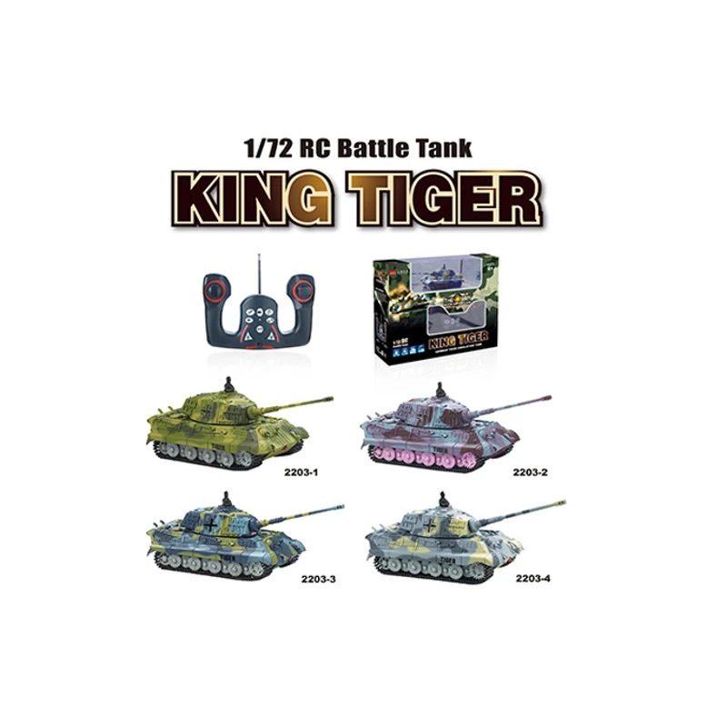 

2017 New Great Wall 2203 1:72 Scale 4CH Mini RC Tank Radio Remote Control Simulation Tanks Model Toy Kids Christmas Gift