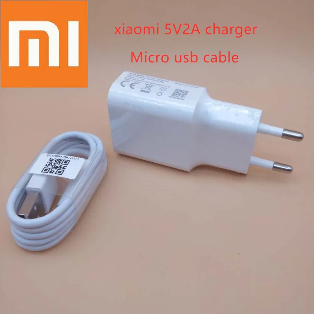 Оригинальный xiaomi mi a2 lite зарядное устройство 5 В/2A EU настенный адаптер питания для
