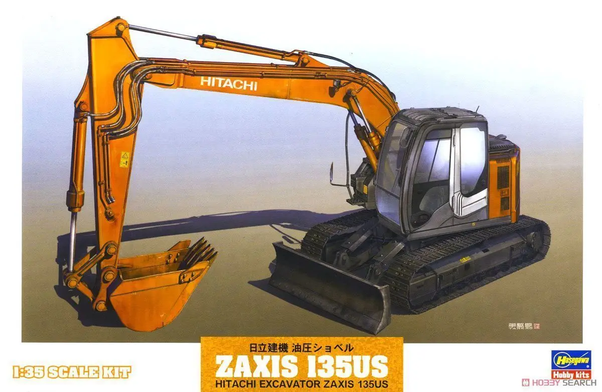 1/35 Hitachi Hydraulic Excavator Zax Is 135 Us 66001