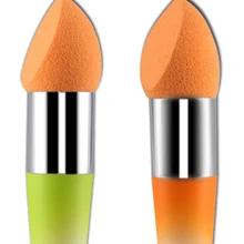 1 шт. губка для макияжа слоеного леденца пуховка-губка гладкая макияж спонжи косметические пуховки инструмент для лица красота 3 типа