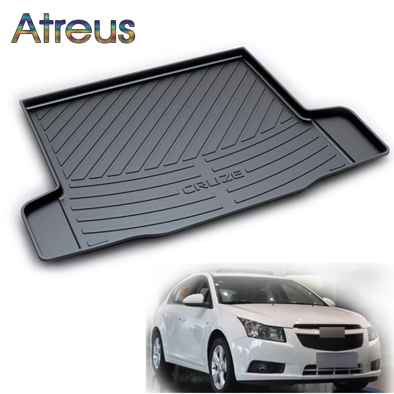 

Atreus Car Rear Trunk Floor Mat Durable Carpet For Chevrolet Captiva Sail Trax Cruze Epica Equinox Malibu Boot Liner Tray mat