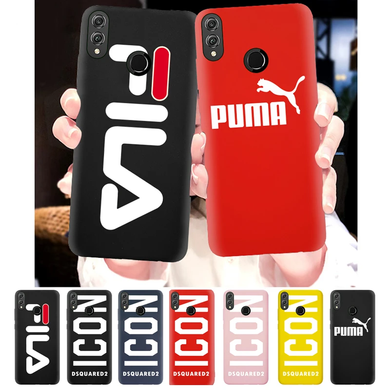

Smart Case For Huawei Honor 8X 8C 8A Max 7X 7C 7A 6X 6A Silicone Sport Phone Cover Soft TPU Protective Back Cases ICON
