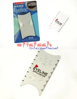 

by dhl or ems 500 sets Cat Eye Smokey Eye Makeup Eyeliner Models Template Top Bottom Eyeliner Card