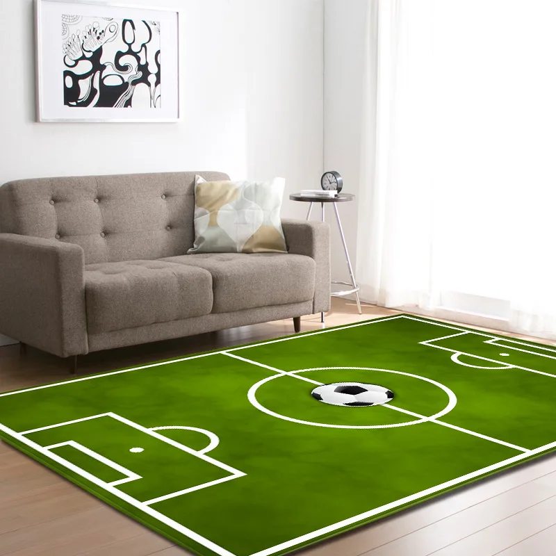 11 видов футбольного поля, 3D принт, большие ковры, футбольные коврики для гостиной, детской комнаты, коврик для гостиной, мягкая фланелевая