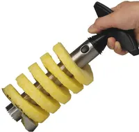 Hot Sale 1pc Stainless Steel Fruit Pineapple Easy Slicer  Peeler Parer Cutter Kitchen Easy Tool Free Shipping