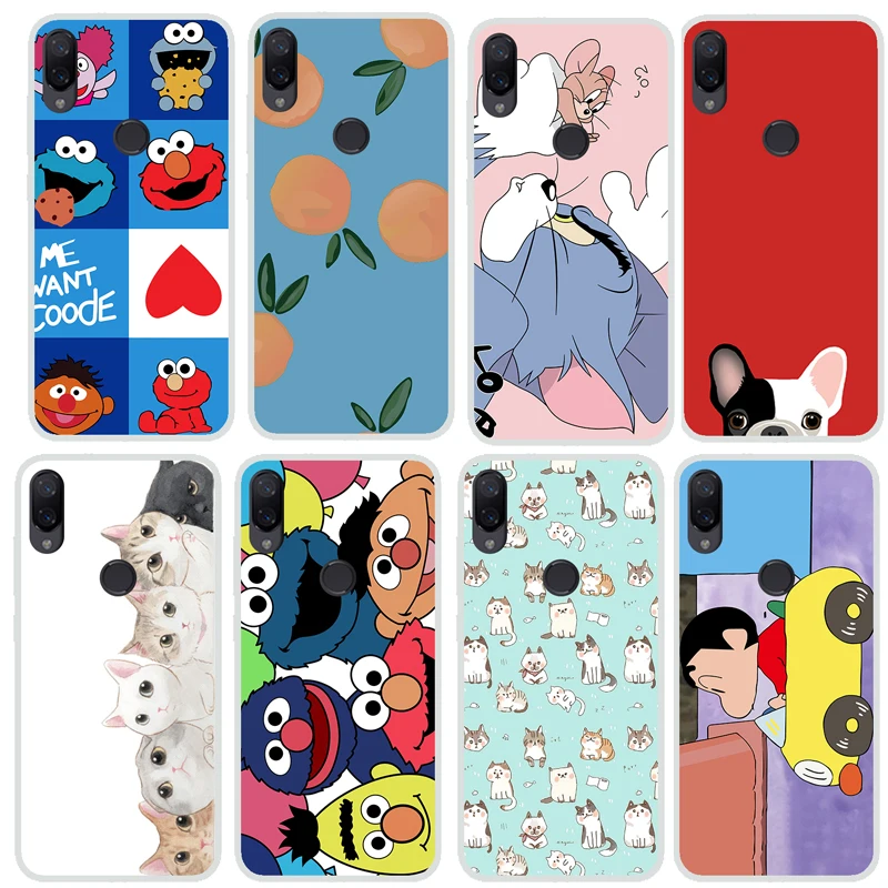 

3D Cute Design Xiaomi Mi 8 Lite Capa Redmi Note 7 Case For Xiaomi Mi9 Redmi 7 Case Redmi 6A Tpu Sofe Cases For Xiaomi A2 Lite