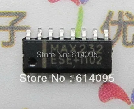 SMD MAX232 RS 232 ИНТЕРФЕЙС IC/двойной трансивер SOP 16 (#87498)|ic smd|ic 8c c |