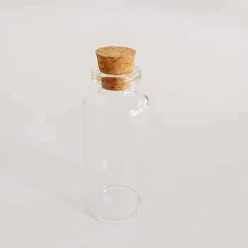 

25ml Clear glass bottle 30pcs/lot 28*65mm glass vials with cork wishing drifting bottle for diy Home Decorations