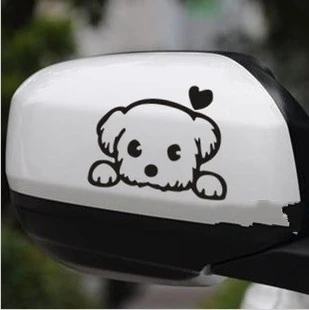 

Motorcycle sticker Car Stickers Dog Car Styling ,Reflective Waterproof On Rear Windshield Door Rearview Mirror Sticker