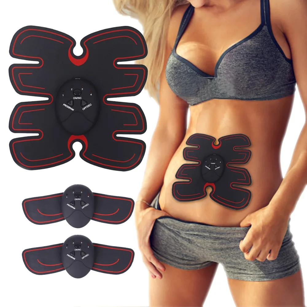 

Abdominal Muscle Trainer Muscle Stimulator Body Slimming Shaper Machine Vibration Electric Weight Loss Fitness Workout Equipment