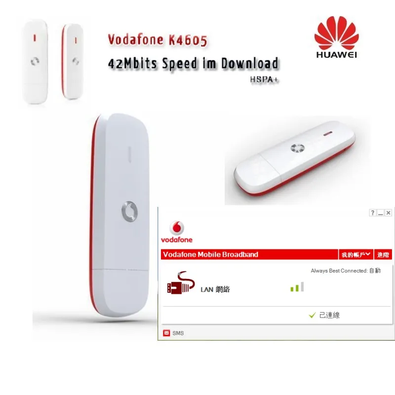 Vodafone интернет ключ Huawei K4605 42 2 Мбит/с|mbps|internet keyhuawei internet key |