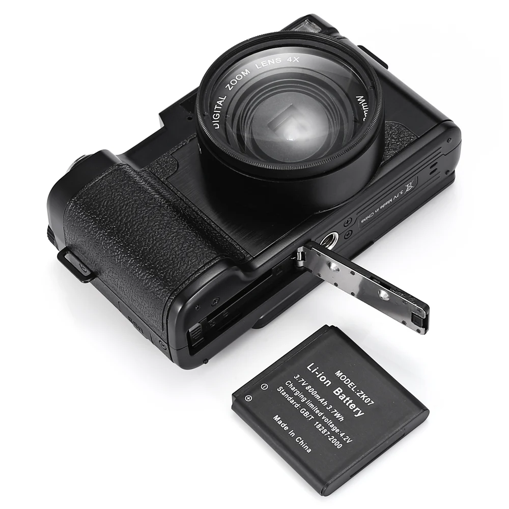 Original AMKOV CD-R2 Digital Camera Video Camcorder With 3 Inch TFT Screen / UV Filter