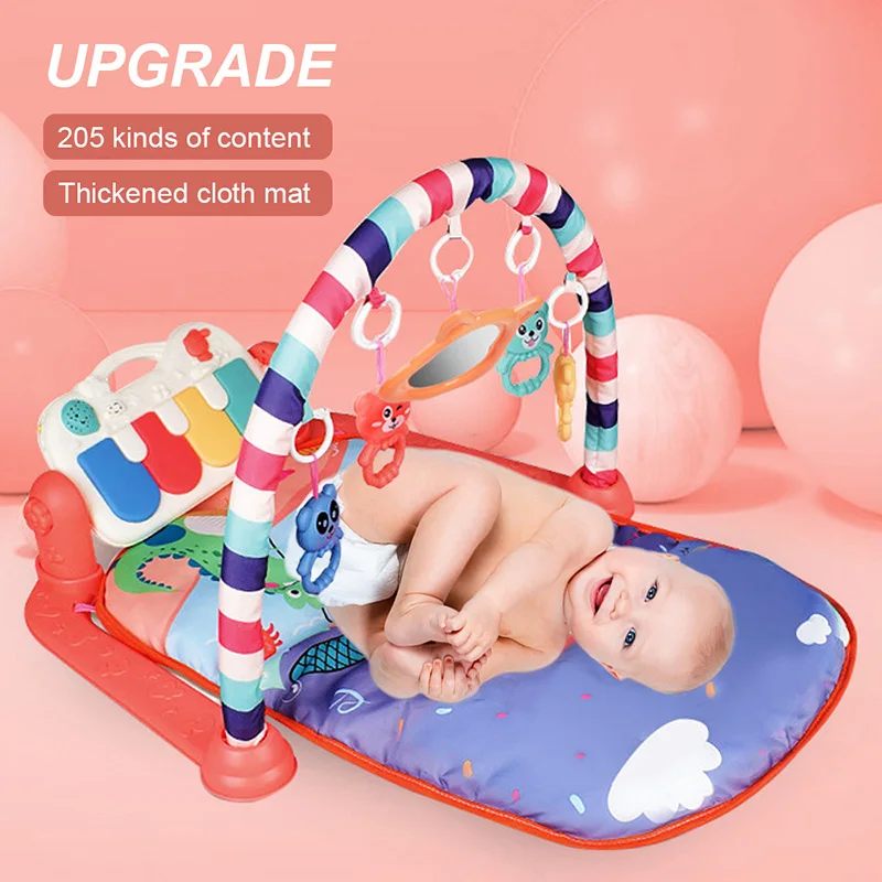

Baby Activity Gym Toys Baby Play Mat Light Music Rattle Foot Piano Kids Toys Montessori Baby Mobile Infant Toddler Learning Toys
