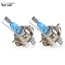2 шт. новейшая супер яркая галогенная лампа для мотоцикла 55 Вт H4, оригинальная автомобильная лампа 5500 к, белая галогенная лампа 12 В