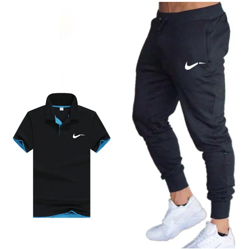 2018 Summer Men Polo Shirts Fashion Tracksuit Men Set Short Sleeve Casaul Slim Fit Sporting Suit Men Tops+shorts 2018 Summer Men Polo Shirts Fashion Tracksuit Men Set Short Sleeve Casaul Slim Fit Sporting Suit Men Tops+shorts