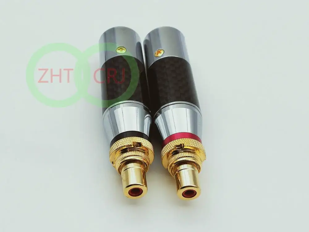 Высококачественный Переходник XLR на гнездо RCA золотистый 2 шт.|Соединители| |