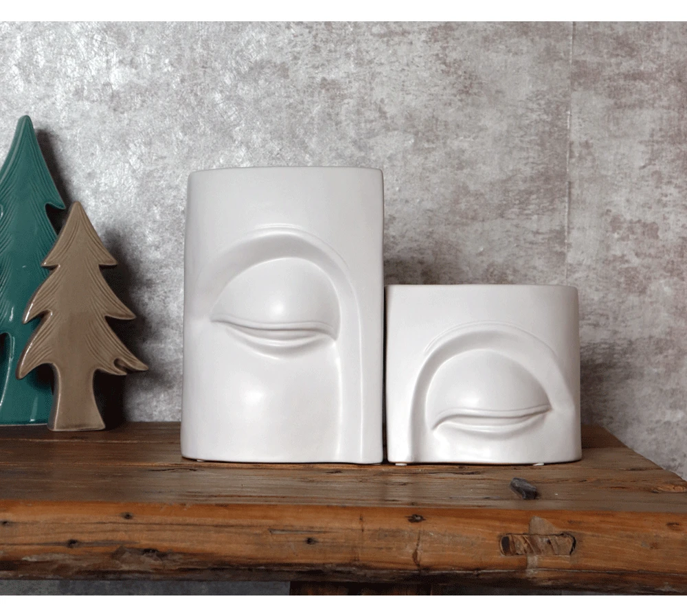 Современная керамическая ваза в скандинавском стиле для креативного дома, гостиной, декоративное украшение для дома, аксессуары для цветочной композиции