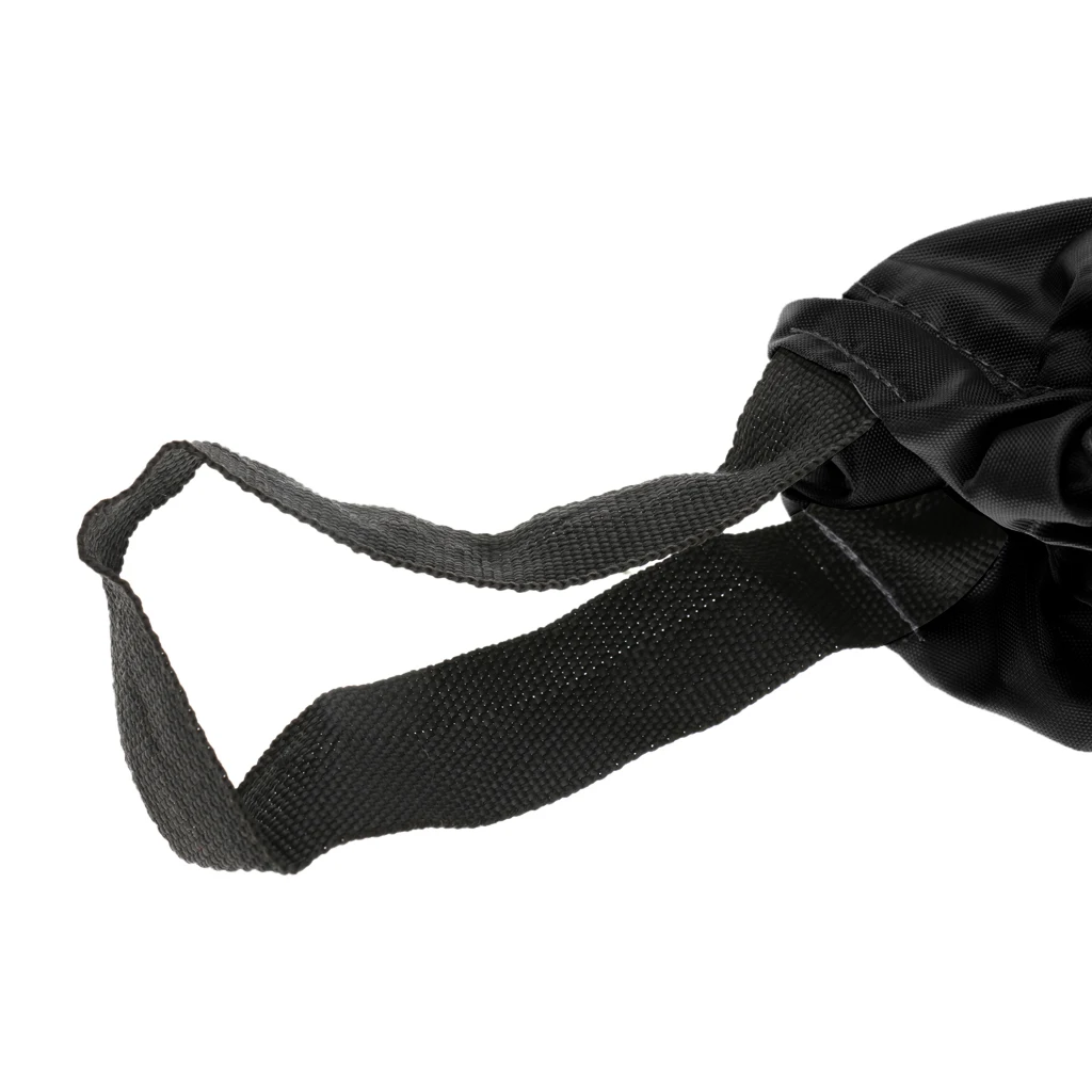 Portable Waterproof Nylon Full Kayak Boat Canoe Spray Skirt Deck Sprayskirt Cover Black