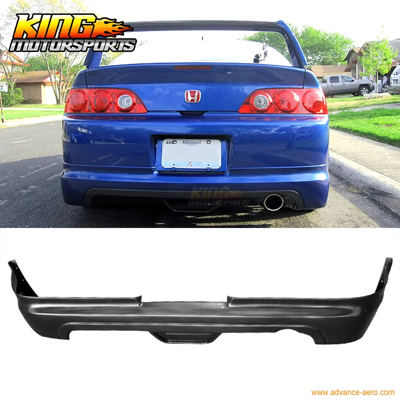 

FOR 2005 2006 Acura RSX Coupe 2Dr Rear Bumper Lip Mug PU Urethane Spoiler Bodykit