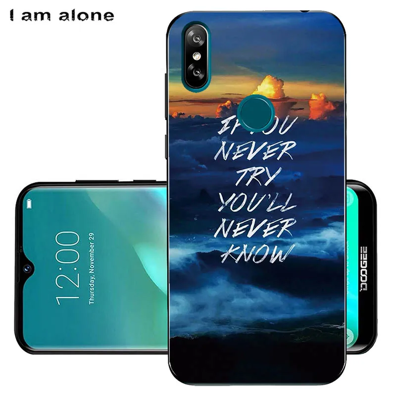 Чехлы для телефонов I am alone Для Doogee Y8 Y8C, 6,1 дюйма, мягкий ТПУ мобильный Модный чехол с мультяшным принтом Для Doogee Y8, сумки - Цвет: Soft TPU KK61