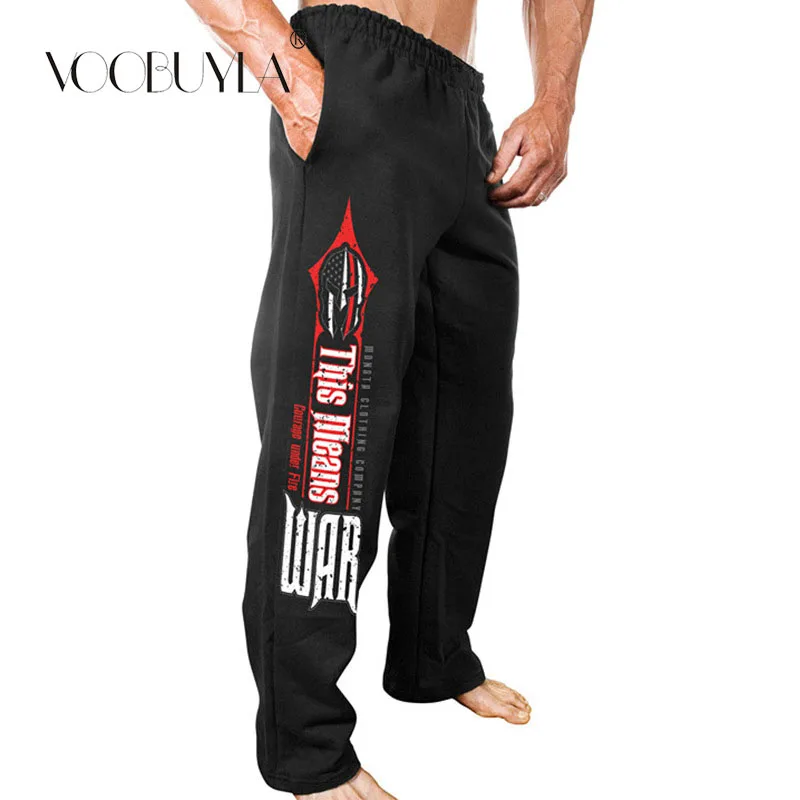 

Voobuyla 4XL Gym Running Pants Men Athletic Football Training Pants Soccer Sport Pants Fitness Workout Jogging Sport Trousers