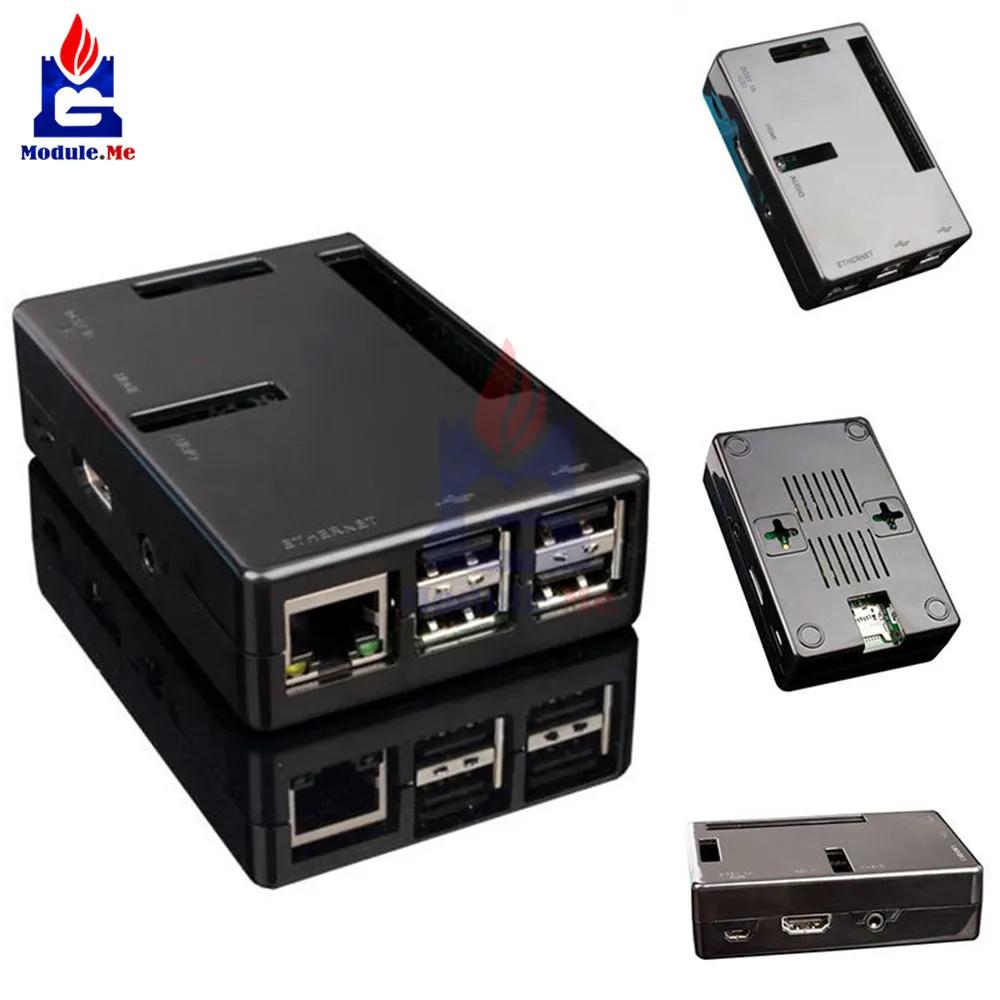 

Black ABS V2 Case Enclosure to All Ports for Raspberry Pi 2 Model B