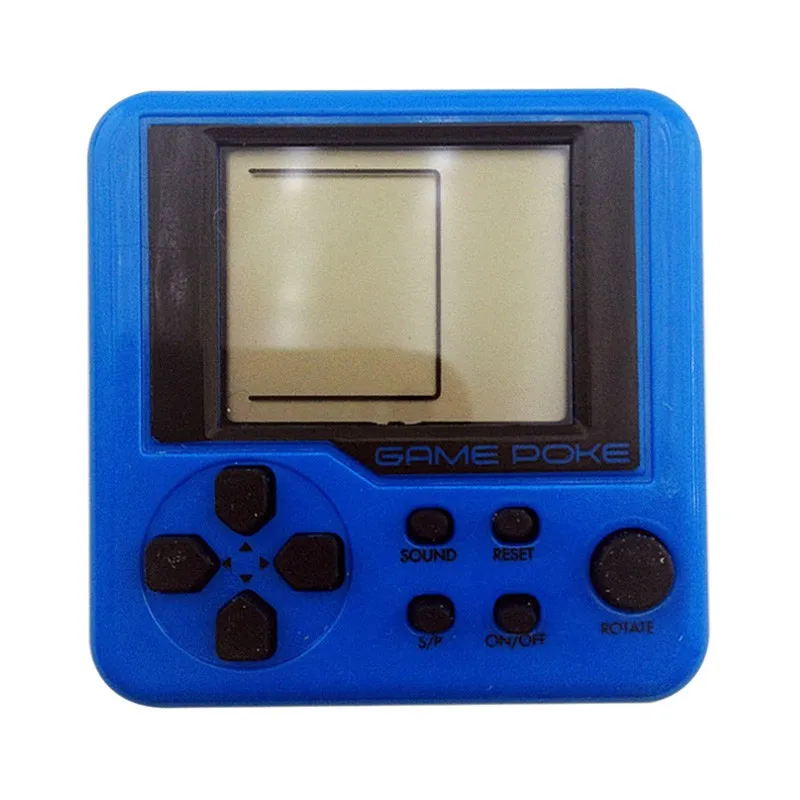 Игровые приставки ретро мини-головоломка детская русская коробка игровая консоль Портативный ЖК-экран игры Обучающие электронные игрушки случайный цвет