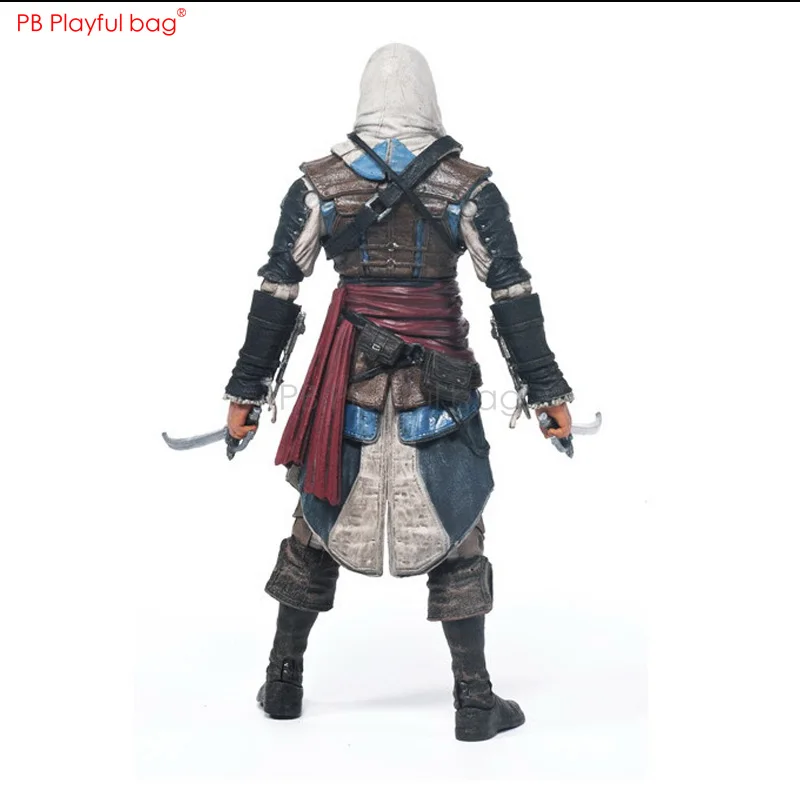 Assassin C 15 см Connor& Haytham KenWay& Edward KenWay фигурка ПВХ Коллекционная модель Фигурка игра подвижная модель игрушки HB41