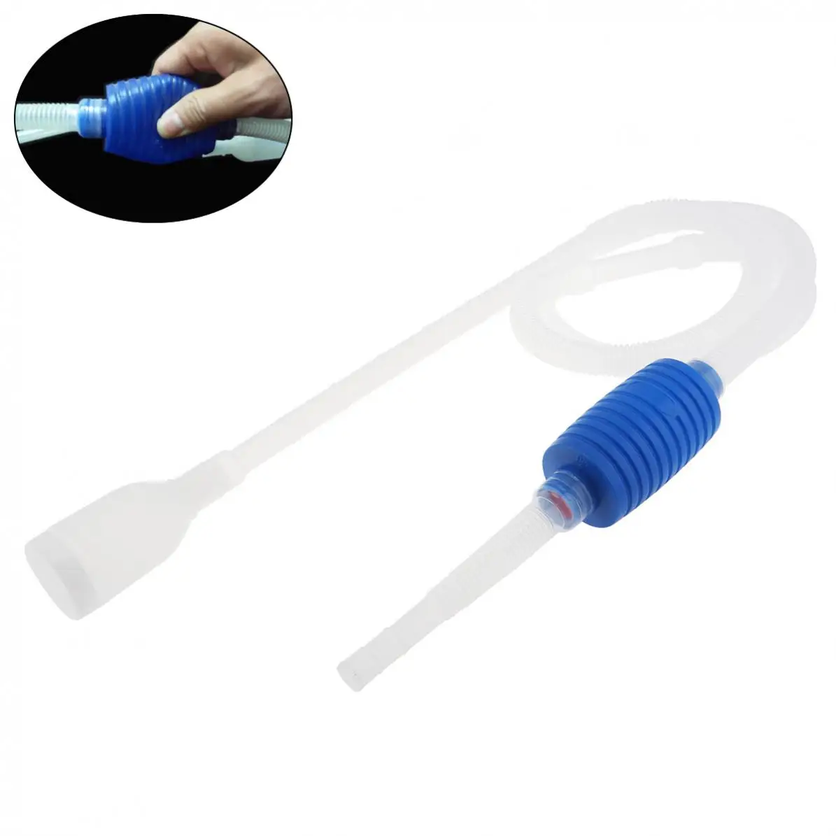 

Universal Hand Suction Oil / Water Pump with Fuel Liquid Transfer Pump Pipe and Filter for Car / Boat / Motorcycle / Fish Tank