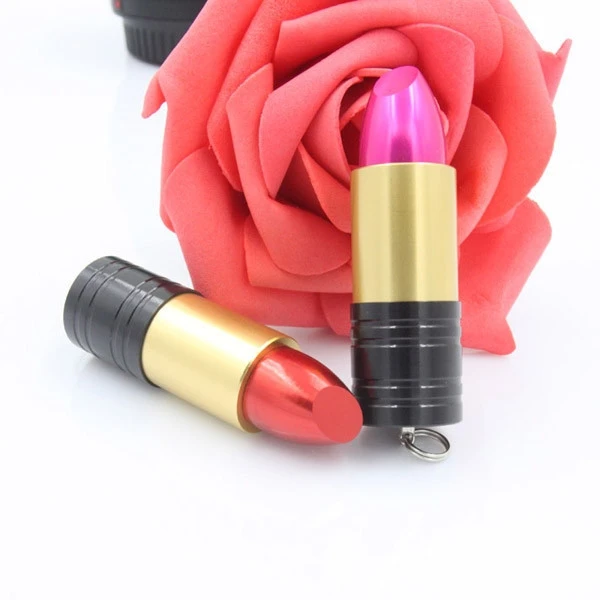 

Real Capacity Hot Pretty Lipstick Flash USB Stick 16GB 32GB 64GB Multi-Colors USB Flash Drive 1TB 2TB Pendrive Memory Card Gift