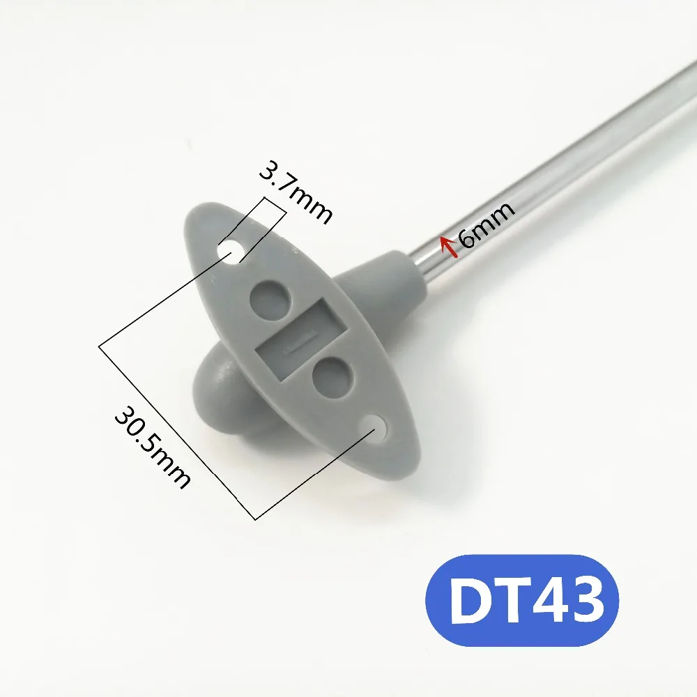 DT43十寸子弹头气撑=14头部